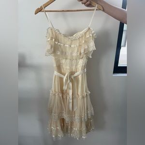 Vintage ivory dress